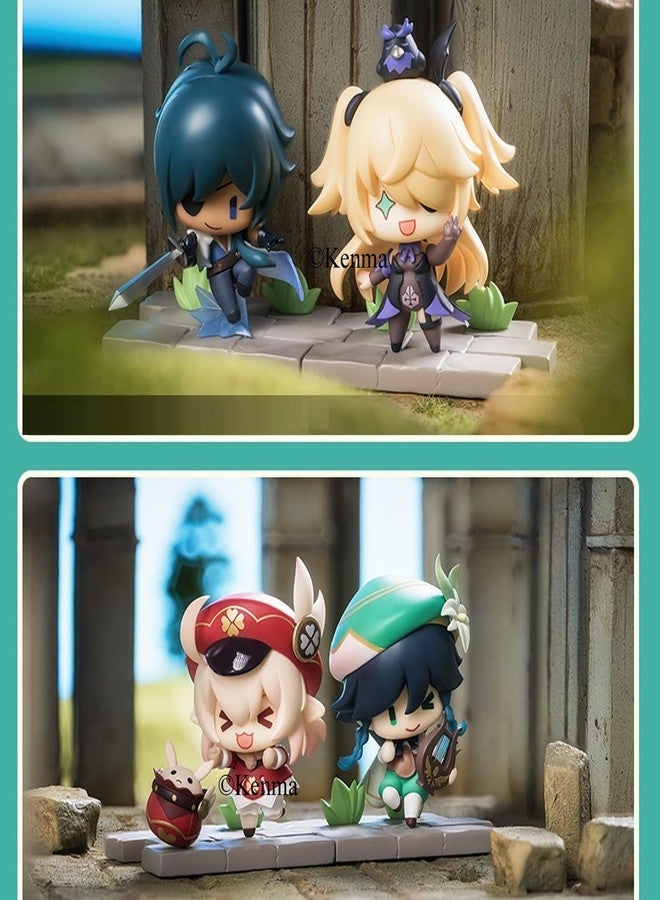 KENMA Genshin Impact Set Of 6 Action Figures Pvc 7-8 Cms Anime Figurine Weeb Manga Collectible Model Toys - Image 5